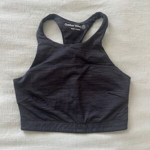Outdoor Voices Charcoal Sports Bra
